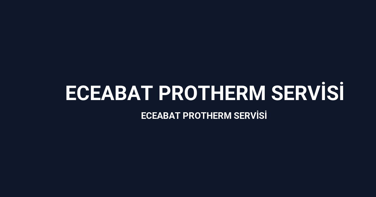 Eceabat Midea Servisi